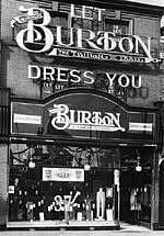 Montague Burton's shop