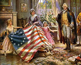 Heavens to betsy - US flag