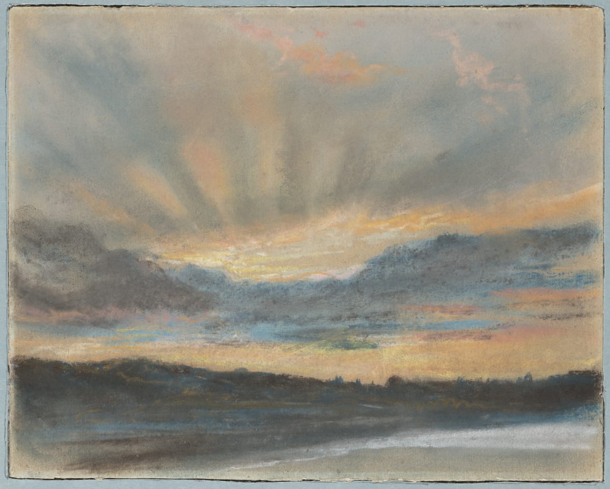 Red sky at night