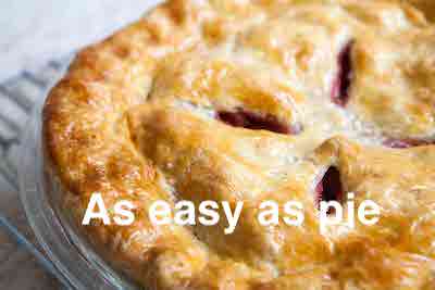 The Saying As Easy As Pie Meaning And Origin